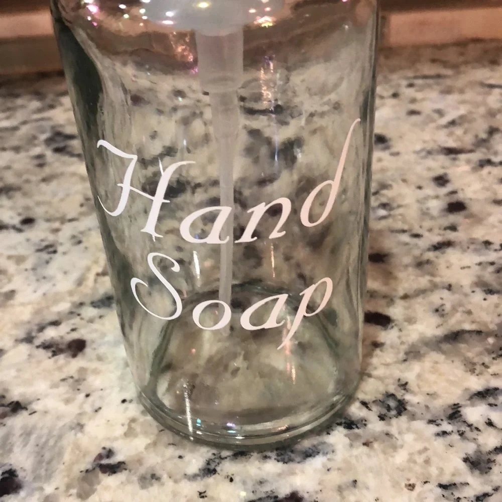 Dishwashing And Hand Soap Pump Dispenser Holder Decor Kitchen Set of 2?